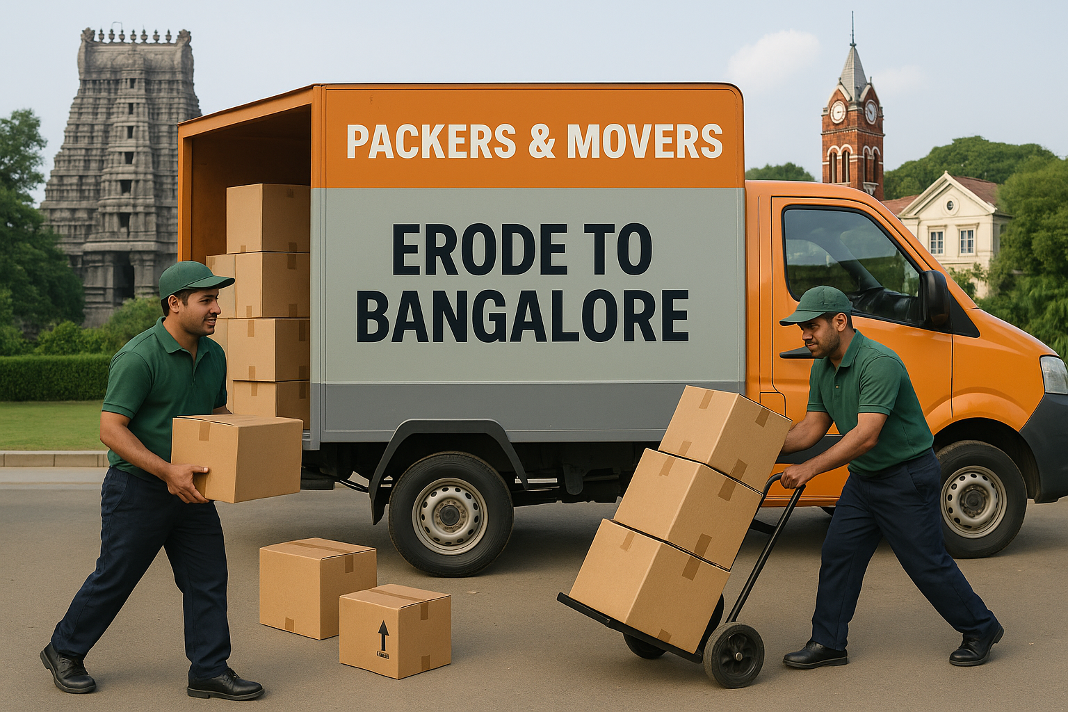 packers and movers from erode to bangalore