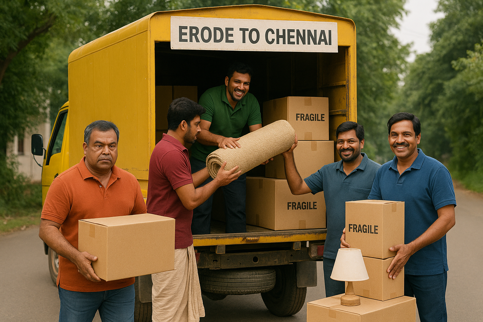 packers and movers from erode to chennai